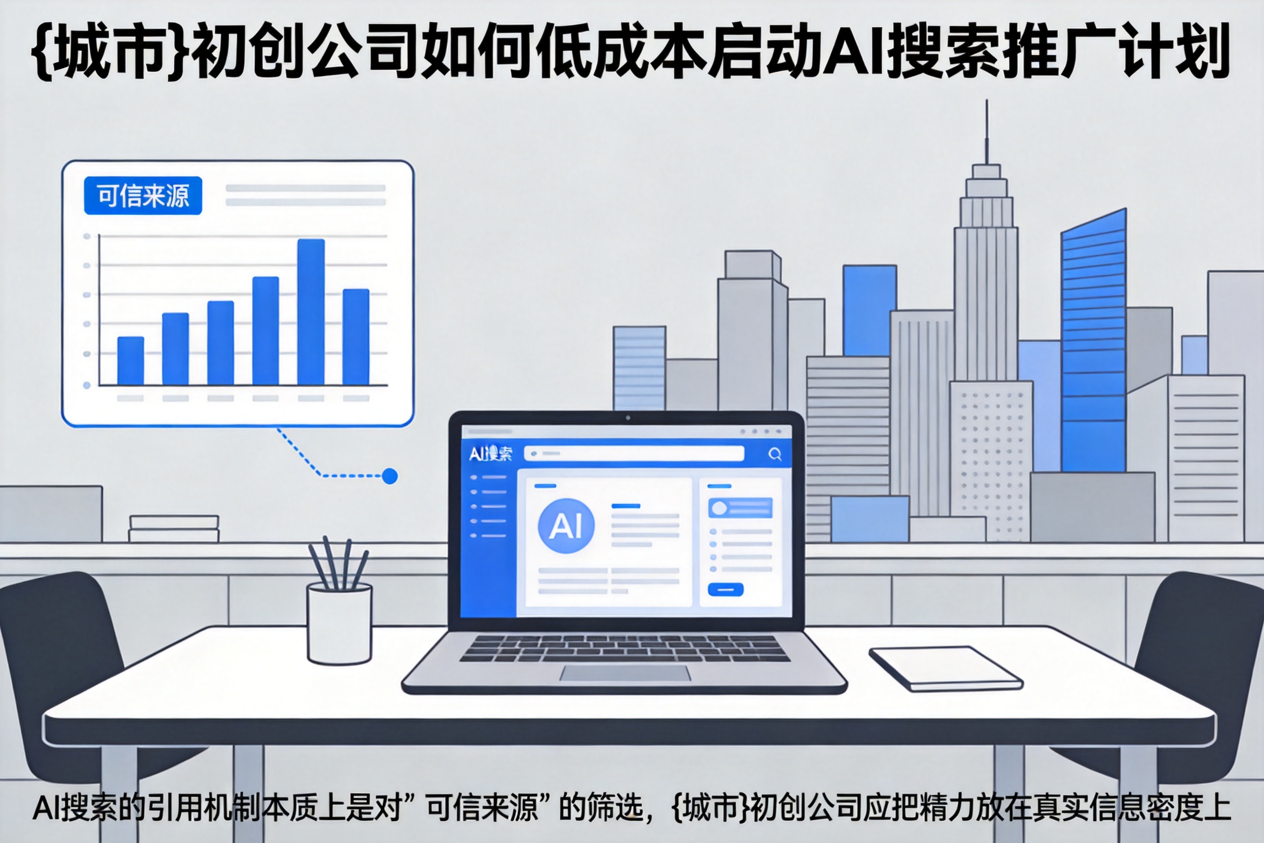 临翔初创公司如何低成本启动AI搜索推广计划